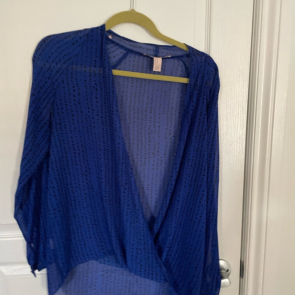 Sheer blouse